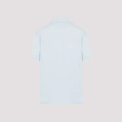 Shop Bottega Veneta Polo In Blue