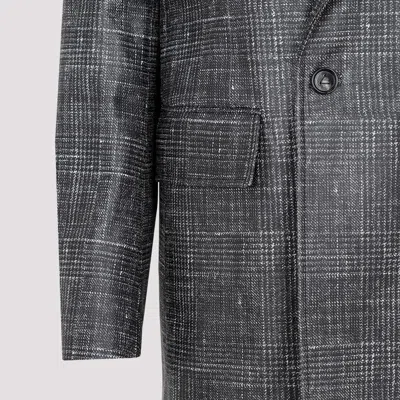 Bottega Veneta Printed Leather Jacket 38 In Black