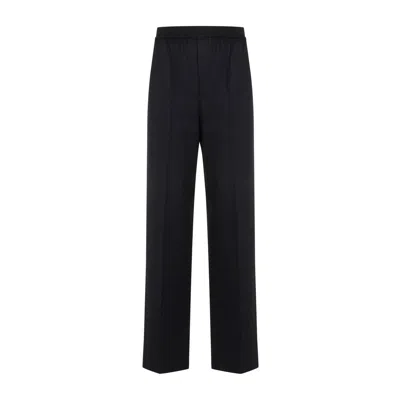 Shop Bottega Veneta Pants In Blue