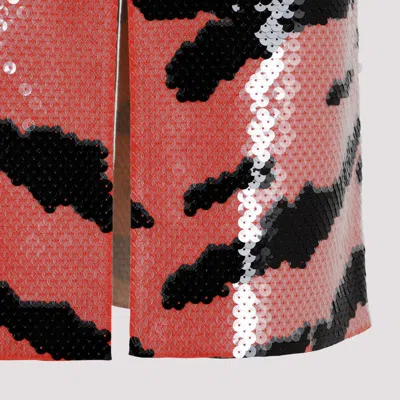 Bottega Veneta Multicolor Embellished Viscose Skirt In Multicolour