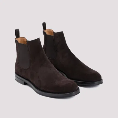 Shop Church's Boots Ankle In Brown