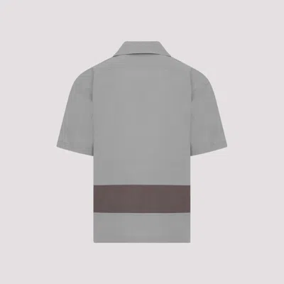 Craig Green Barrel Bowling Shirt In Grey