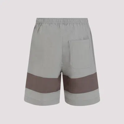 Craig Green Barrel Bermuda Shorts In Grey