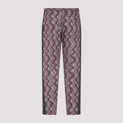 Dries Van Noten Parkino Patterned Pants In Multicolor