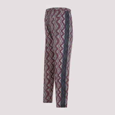 Dries Van Noten Parkino Patterned Pants In Multicolor
