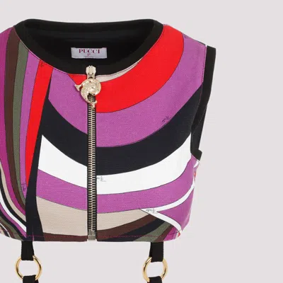 Shop Emilio Pucci Dress In Multicolour