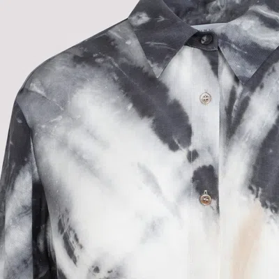 Gabriela Hearst Ferrara Tie-dye Shirt In Beige