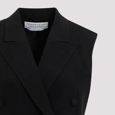 Gabriela Hearst Mayte Tailored Vest In Black