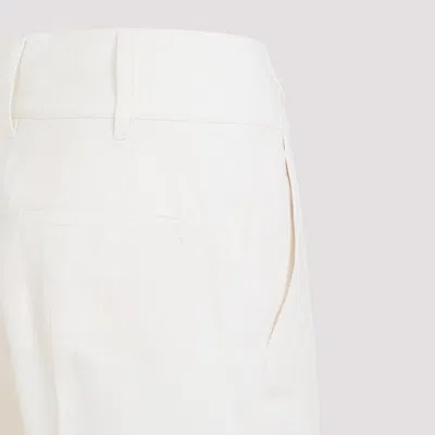 Gabriela Hearst Rhein Tailored Flared Pants In White