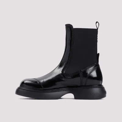 Shop Ganni Boots In Black