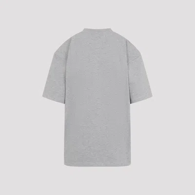 Shop Ganni Tshirt In Grey