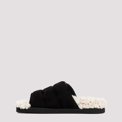Gia Borghini Gia 3 Touch-strap Sandals In Black