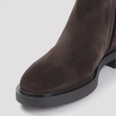 Shop Gianvito Rossi Boots Ankle In Brown