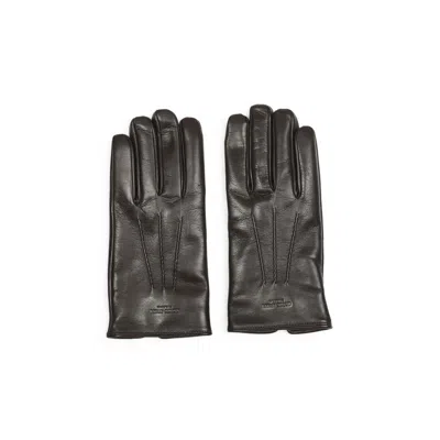 Shop Giorgio Armani Gloves In Brown