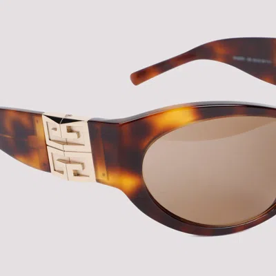 Givenchy 4g Havana Print Sunglasses In Brown