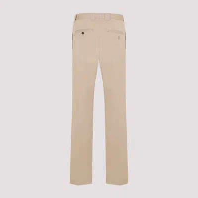 Givenchy 4g Straight Chino Pants In Beige