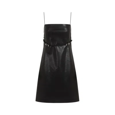 Givenchy Short Denim Voyou Dress For Men In Black