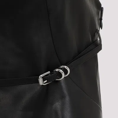 Givenchy Short Denim Voyou Dress For Men In Black