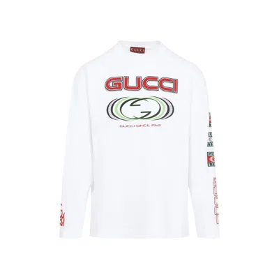 Shop Gucci Tshirt In White