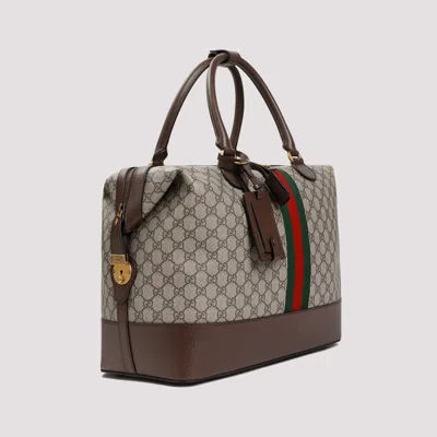 Shop Gucci Luggage & Holdalls In Beige