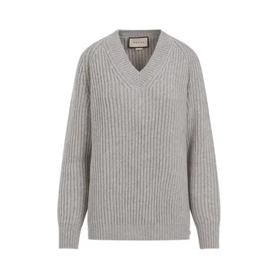 Shop Gucci Sweater In Grey