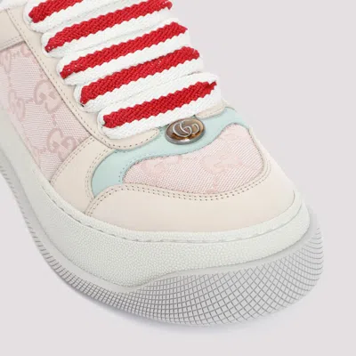 Shop Gucci Sneakers In Beige