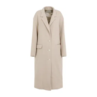 Shop Isabel Marant Coat In Beige