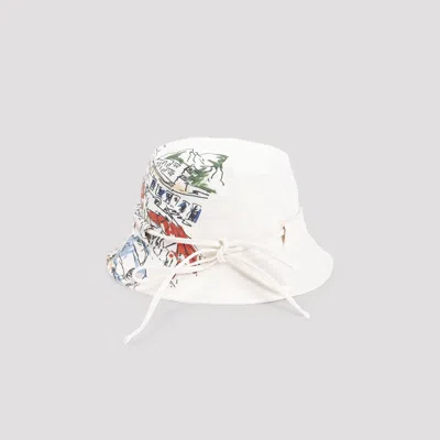 Shop Jacquemus Le Bob Gadjo Hat In White