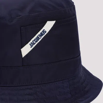 Jacquemus Ovalie Bucket Hat In Blue