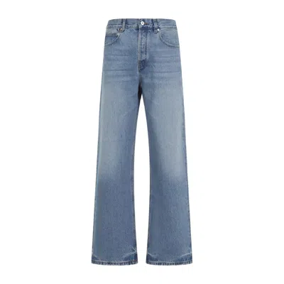 Shop Jacquemus Jeans In Blue