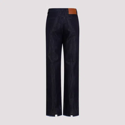 Victoria Beckham Cropped High-waist Tapered Jeans In Blue