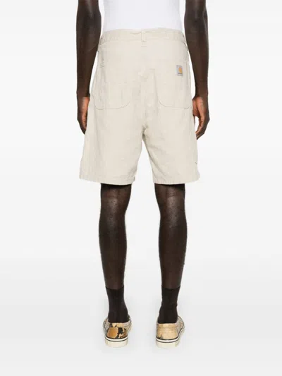 Shop Carhartt Wip Pre Cotton Blend Shorts