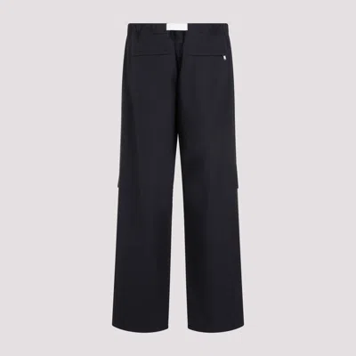 Shop Jil Sander Pants In Blue