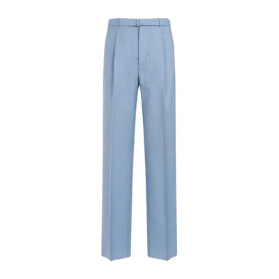 Shop Lanvin Pants In Blue