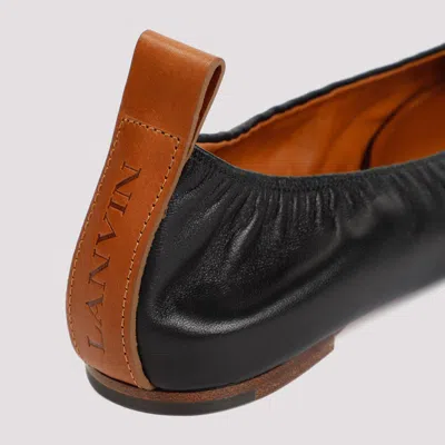 Shop Lanvin Ballerinas In Black