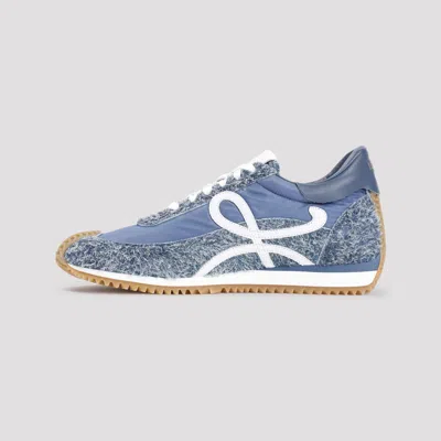 Shop Loewe Sneakers In Blue