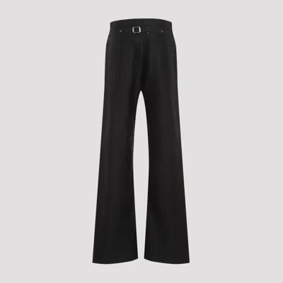 Maison Margiela Black Cotton 5 Pockets Pants In Black