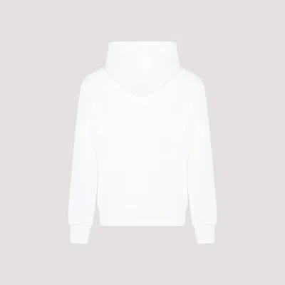 Marni Blue Hoodie With Logo On Chest For Men In White