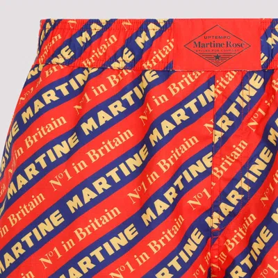 Shop Martine Rose Pants In Multicolour