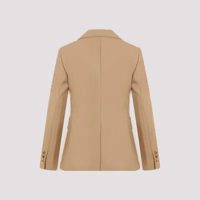 Shop Max Mara Jacket In Beige