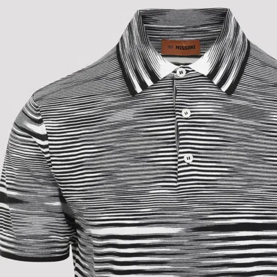 Shop Missoni Polo In Multicolour