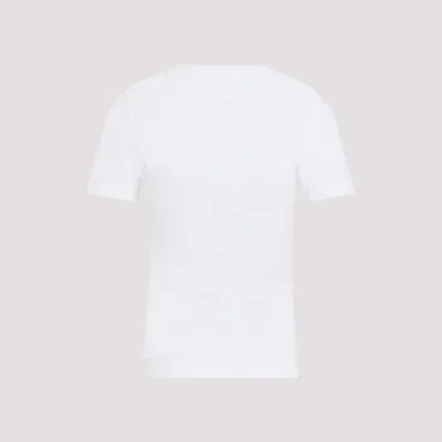 Shop Mm6 Maison Margiela Tshirt In White