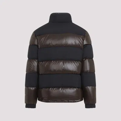 Shop Moncler Wintercoat In Blue