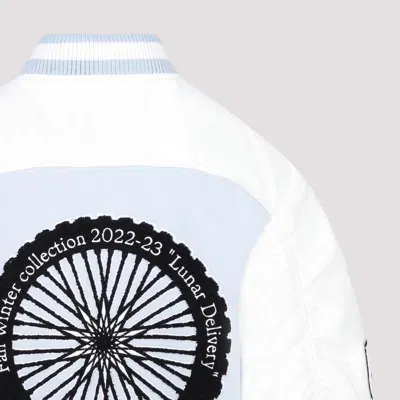 Shop Off-white Jacket In Blue