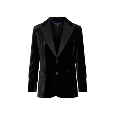 Polo Ralph Lauren Ralph Lauren Collection Walker Blazer In Black