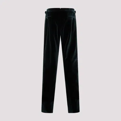 Shop Ralph Lauren Purple Label Pants In Green