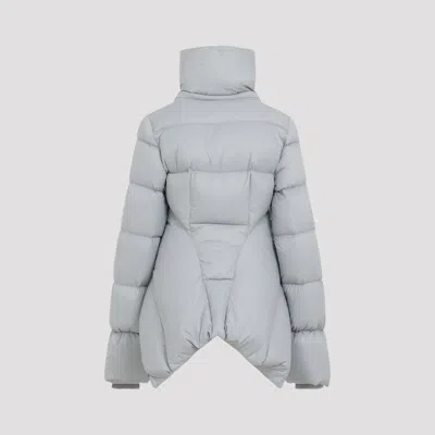 Shop Rick Owens Wintercoat In Blue