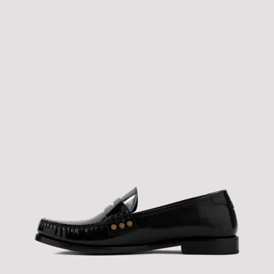 Shop Saint Laurent Loafers In Black