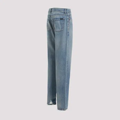 Shop Saint Laurent Jeans In Blue