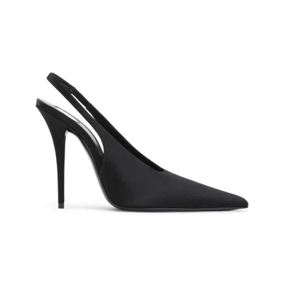 Shop Saint Laurent Mules In Black